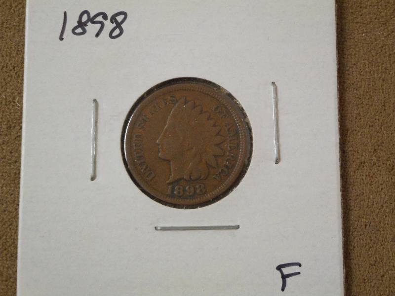 1898 Indian Head Cent, Fine Grade ...