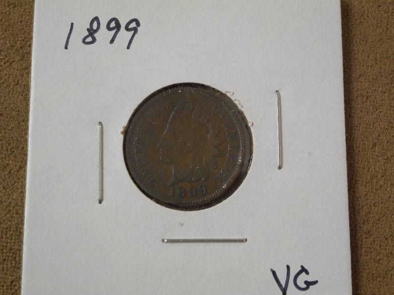 1899 Indian Head Cent, Very Good Gr...