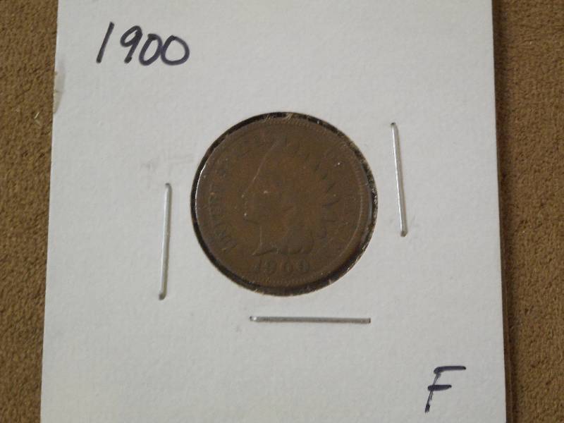 1900 Indian Head Cent, Fine Grade ...