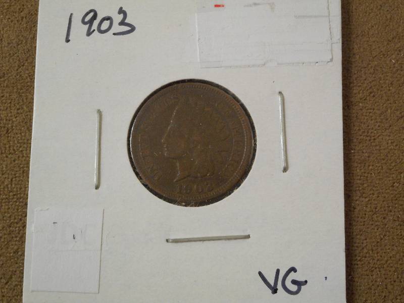 1903 Indian Head Cent, Very Good Gr...