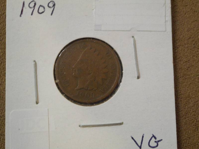 1909 Indian Head Cent, Very Good Gr...