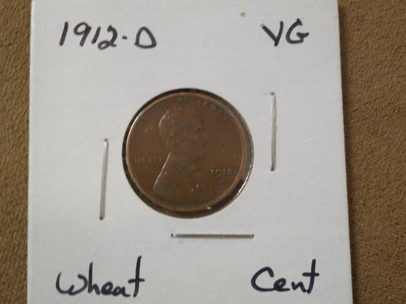 1912-D Lincoln Wheat Cent, Very Goo...