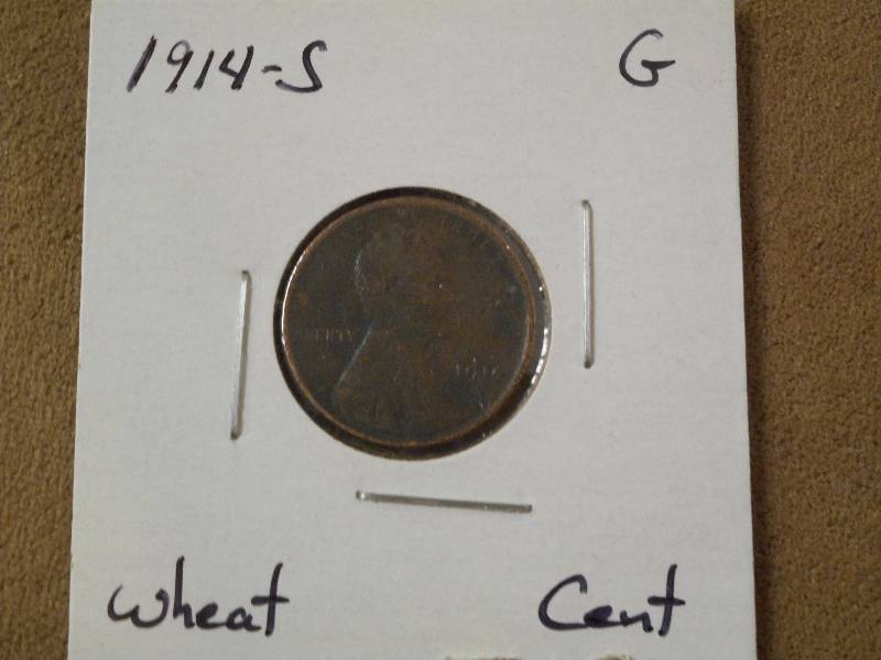 1914-S Lincoln Wheat Cent, Good Gra...