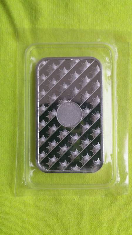 Sunshine Mint 1 Troy Ounce Silver Bar