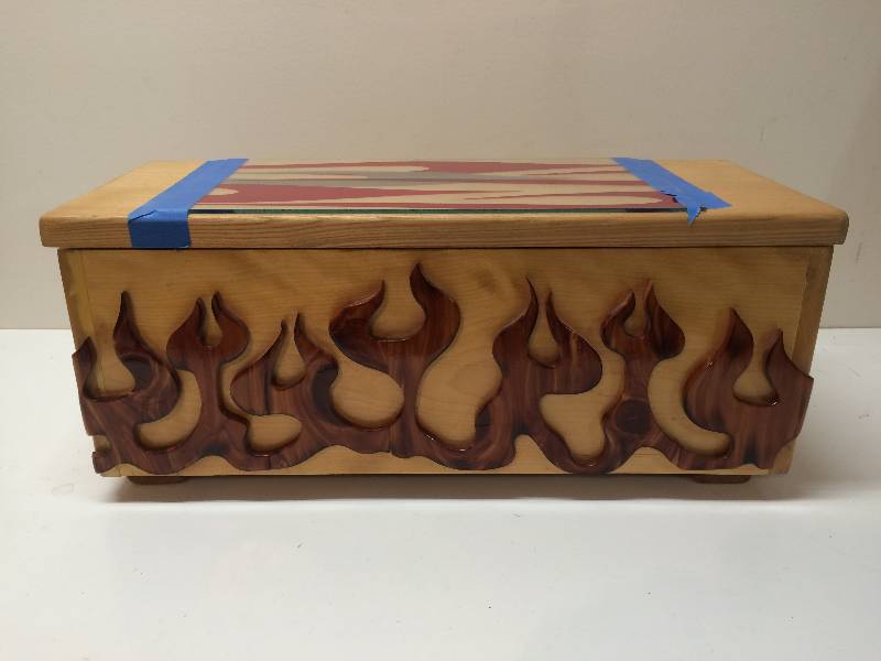 Wood Storage BinBox