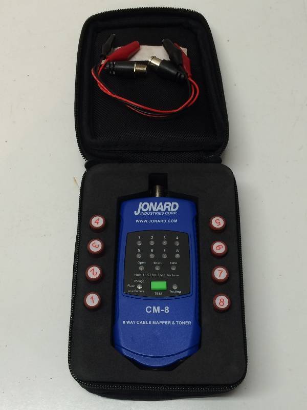Jonard 8-Way Cable Mapper
