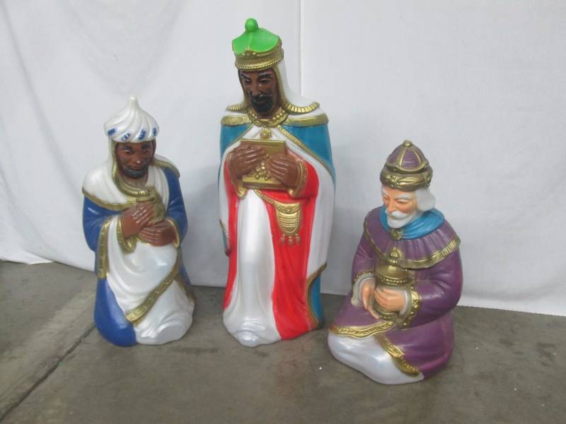 3-pc. African American Wise Men Set