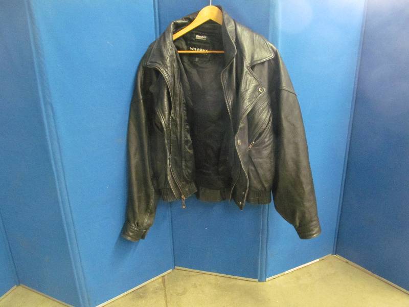 Leather jacket