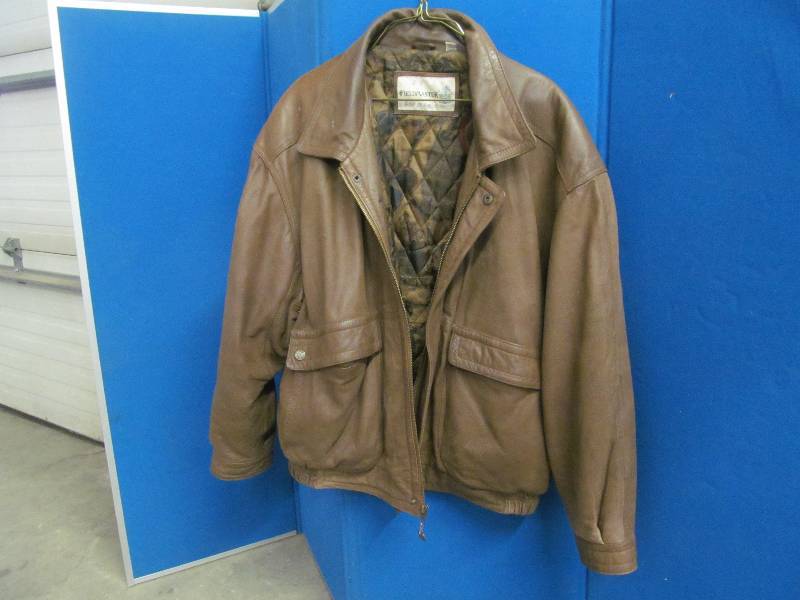 Leather jacket