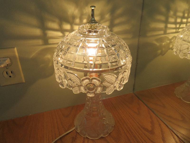 Vintage Glass Lamp