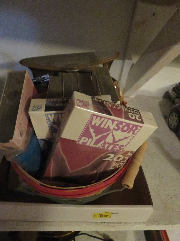 Pilates VHS tapes and cassettes