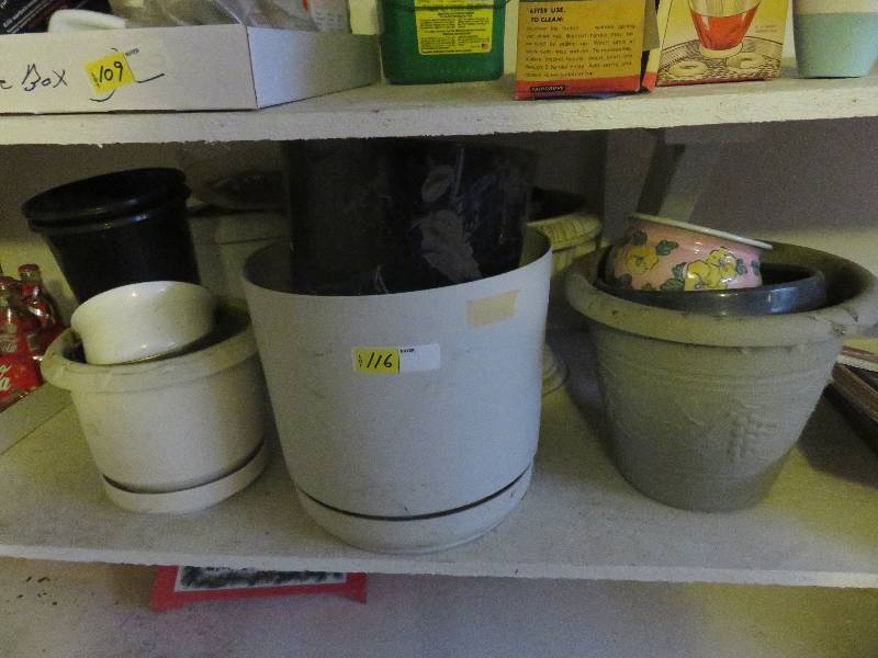flower pots