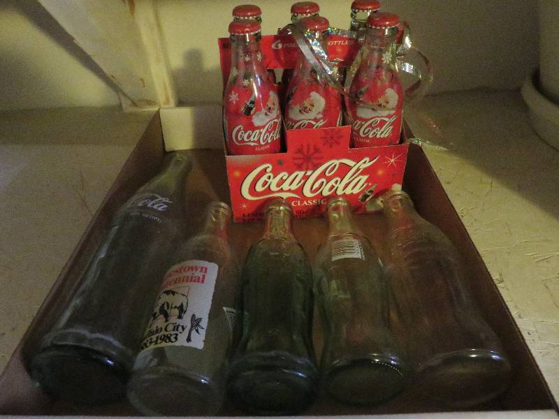 Vintage Coke bottleLot
