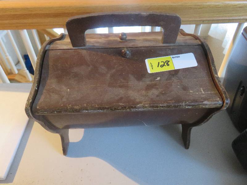 vintage sewing box