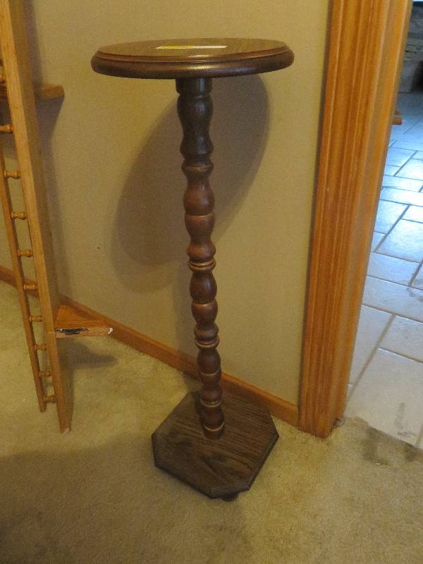 small wood table