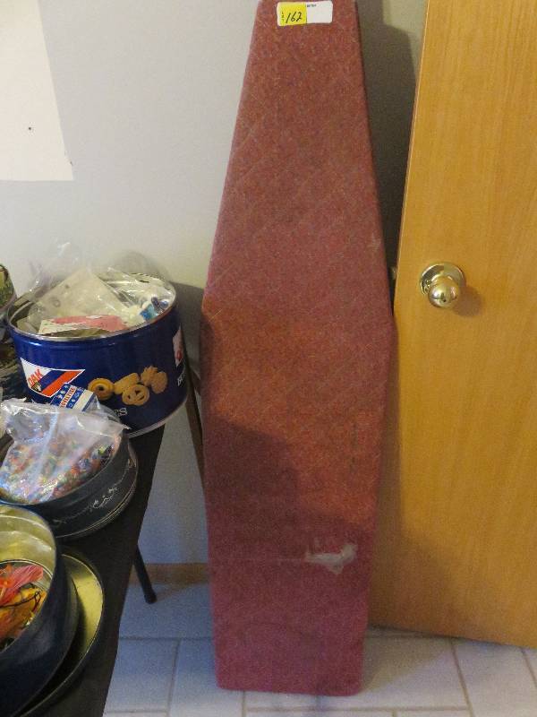 wooden ironing board