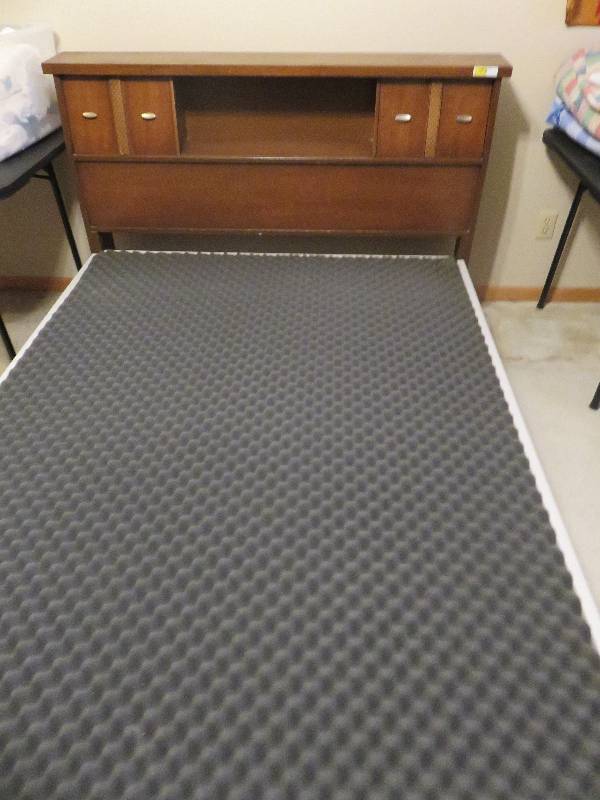 Headboard, footboard, base for a sleep number bed